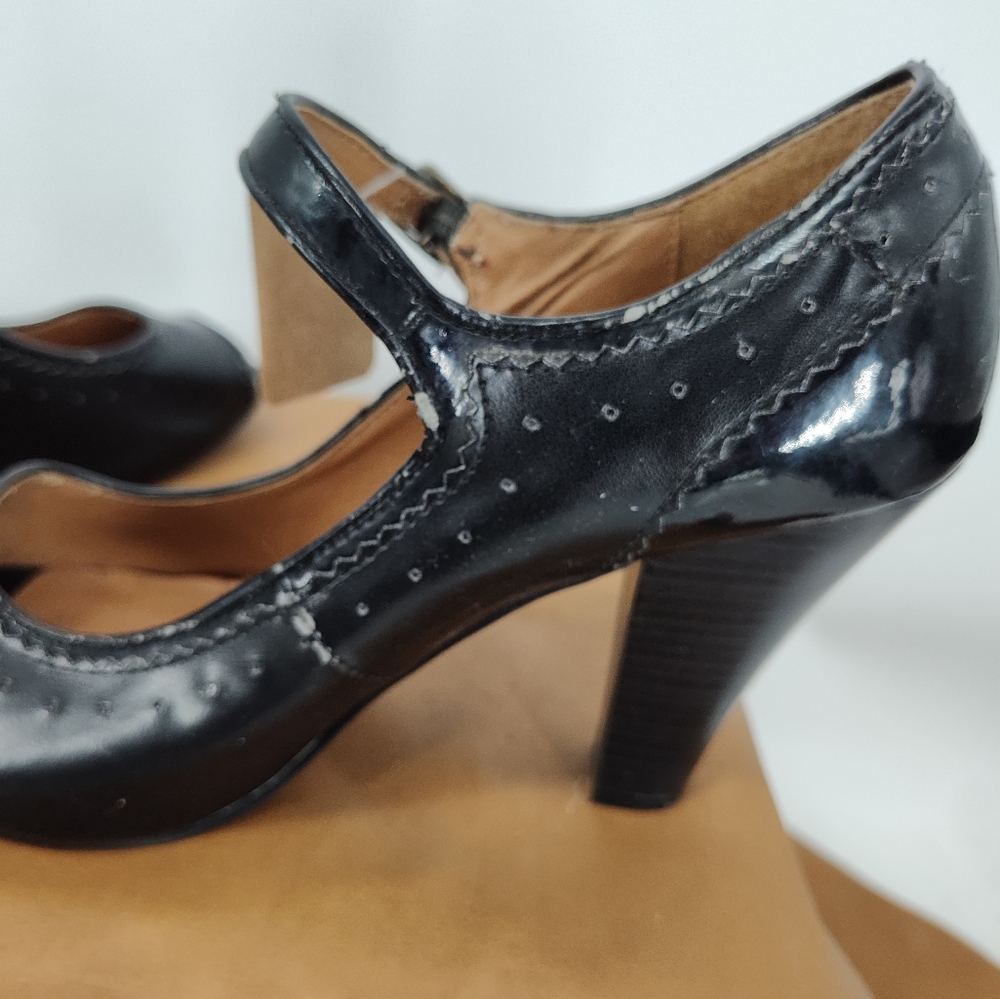 Mossimo Supply Co. Black Mary Jane Heels Size 9.5 - Picture 9 of 13